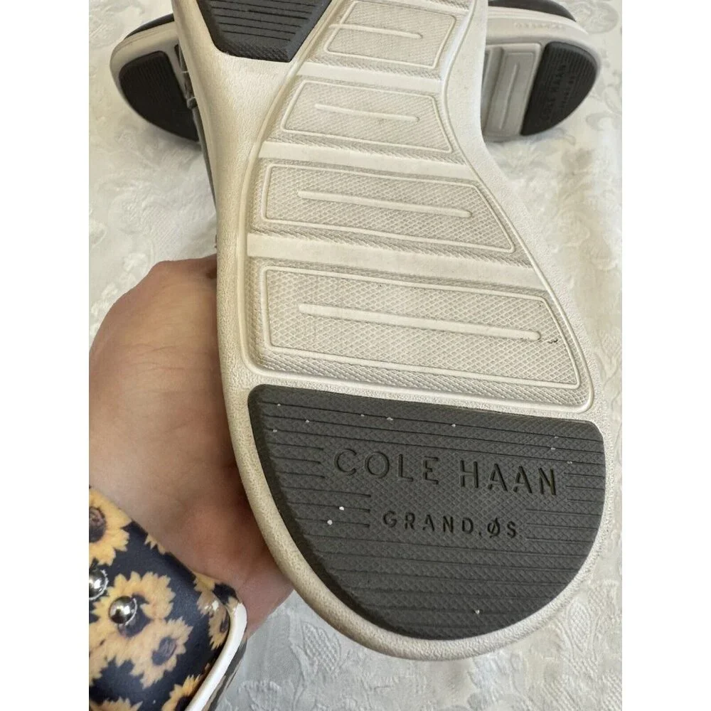 Cole Haan Grand.OS Sz 9M Gray‎ Leather Wingtip Oxford Derby Comfort Shoe C24895